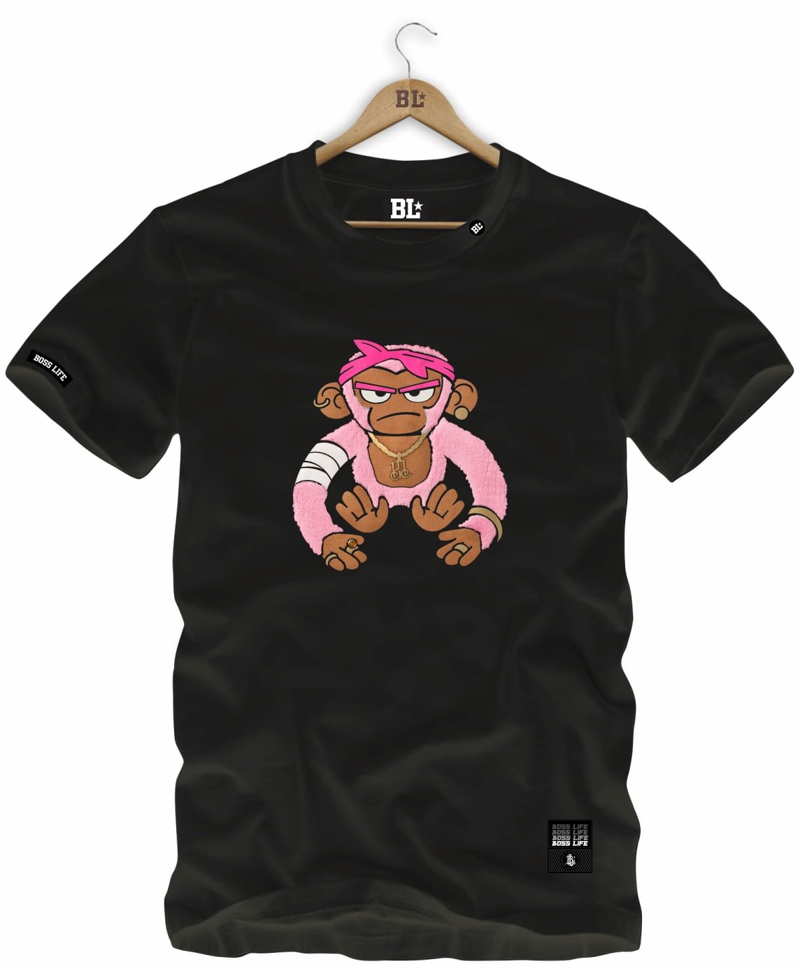 Camiseta Touch Pink Monkey
