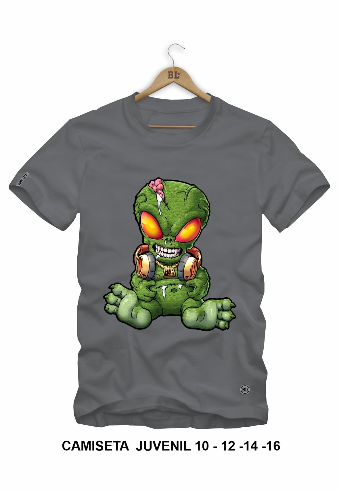Camiseta Juvenil Alien 