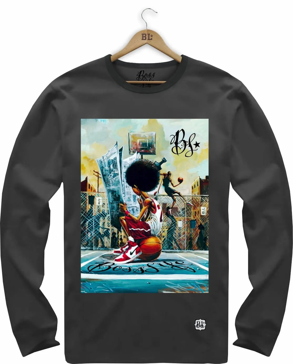Camiseta Manga Longa Basket