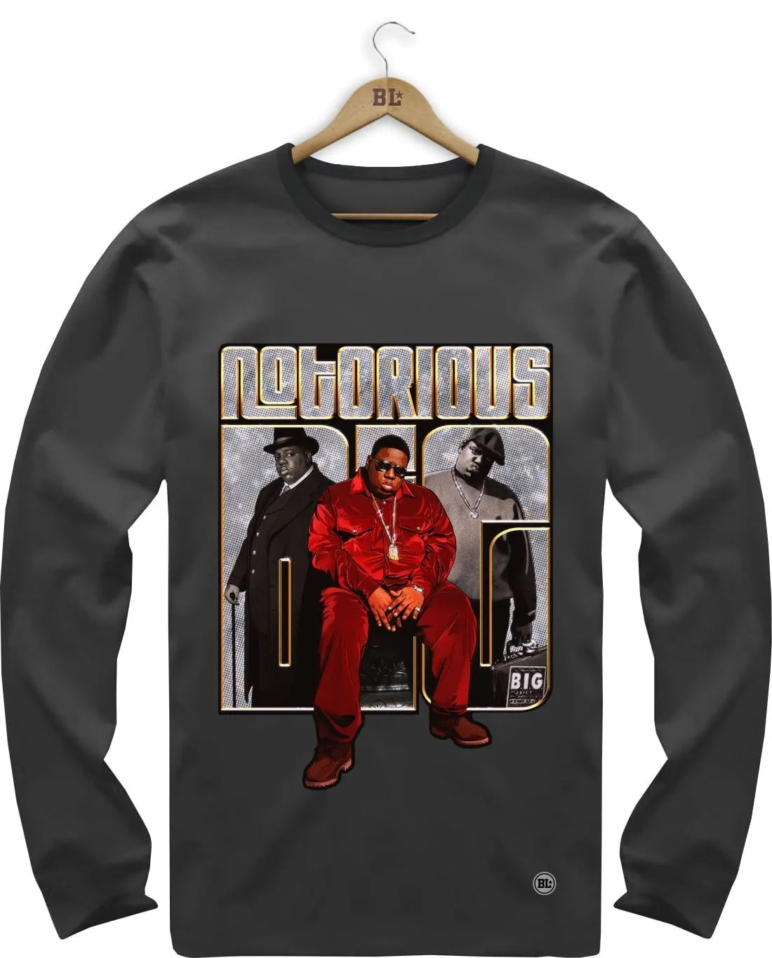 Camiseta Manga Longa Big