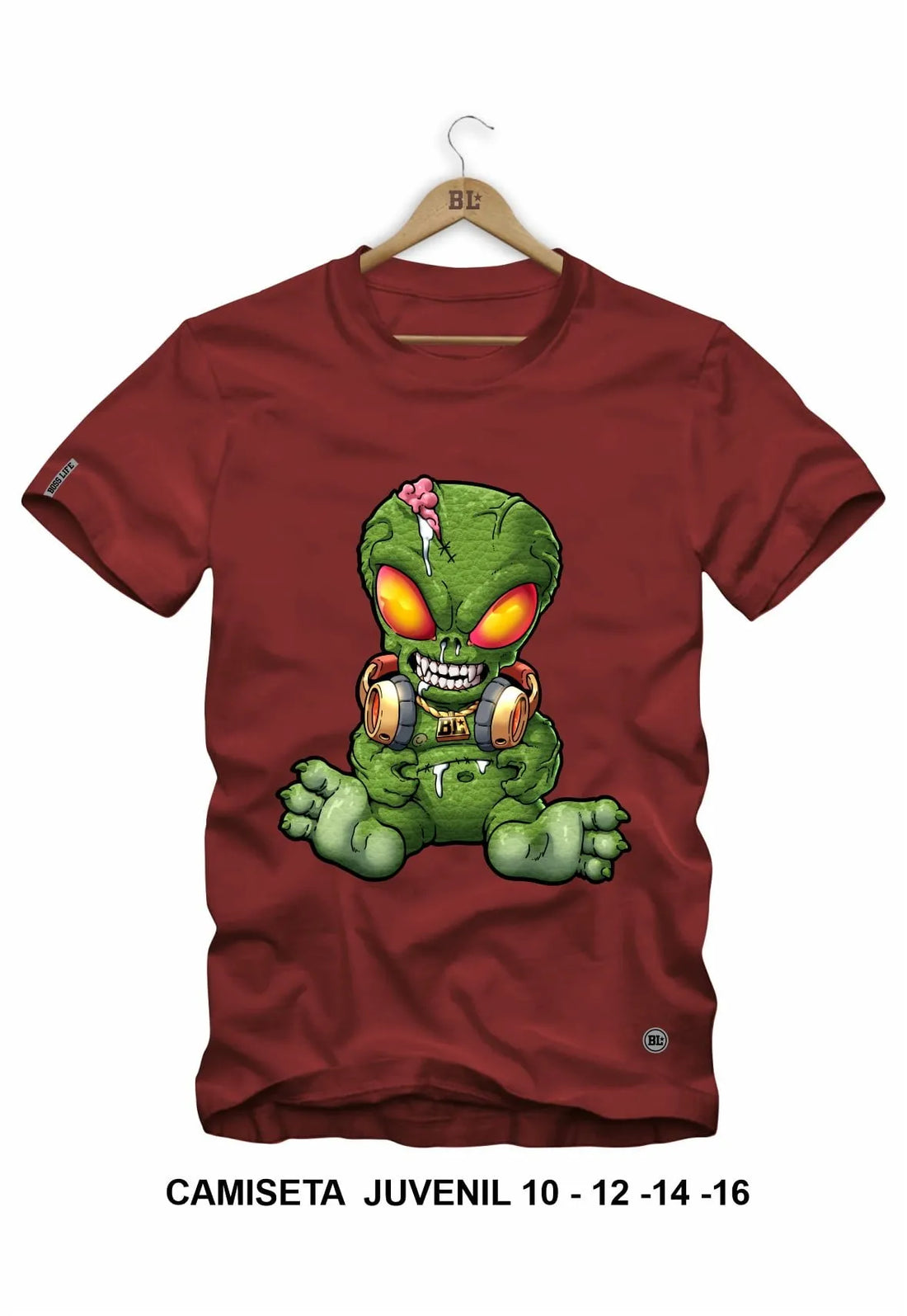 Camiseta Juvenil Alien 