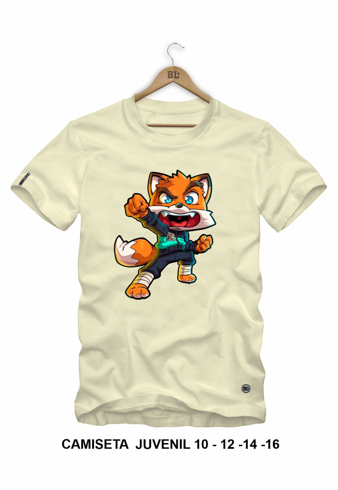Camiseta Juvenil Shinobi Fox