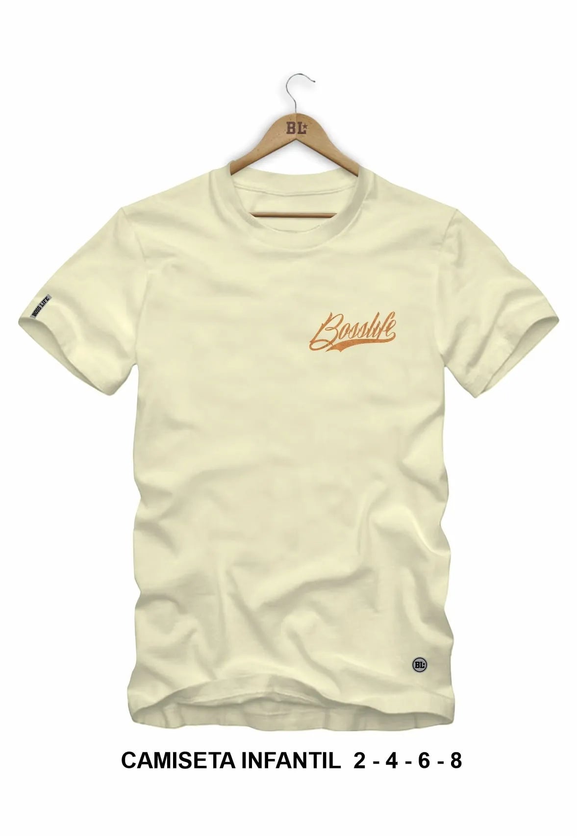 Camiseta Infantil New Boss 2 Brown