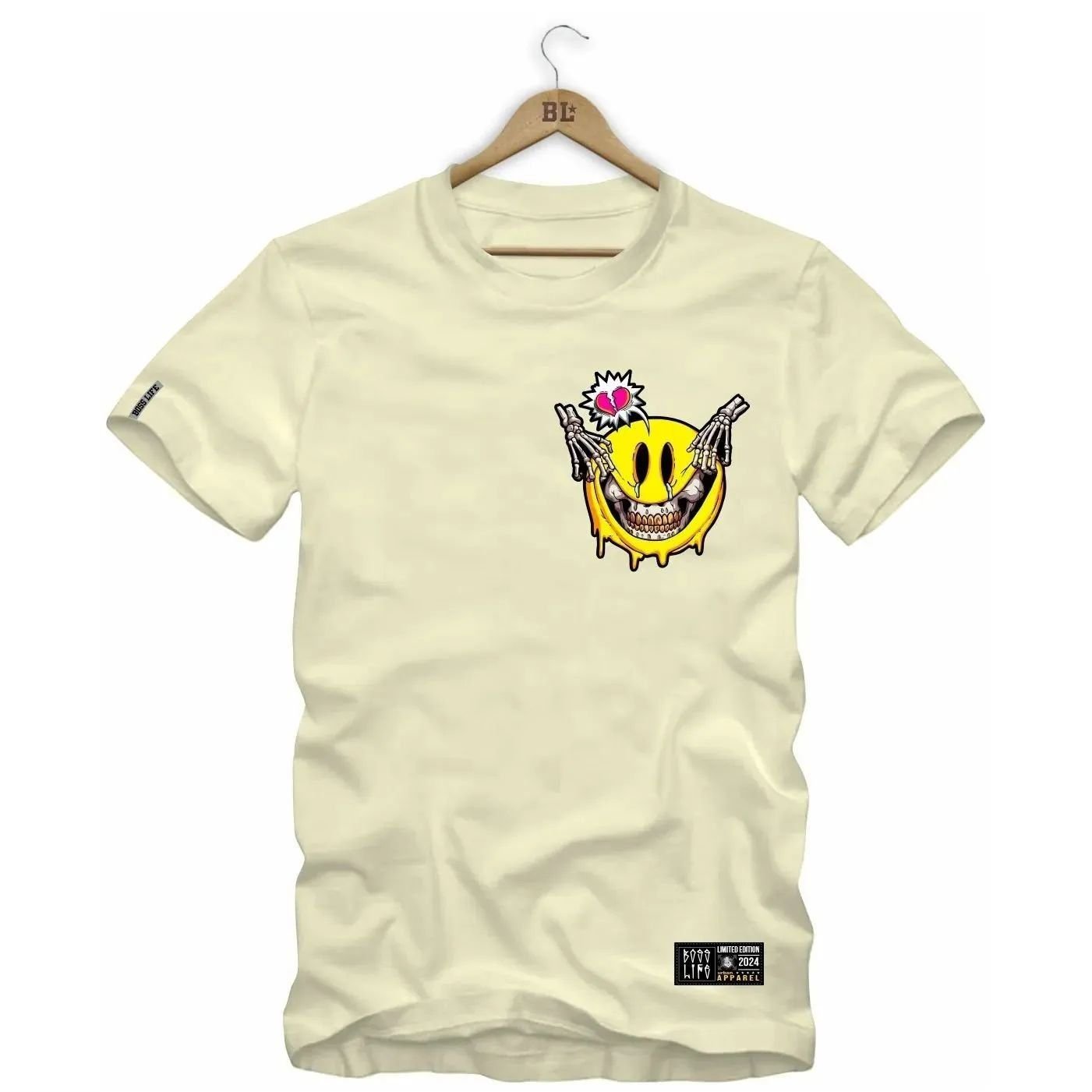 Camiseta Smile Skull BL Small
