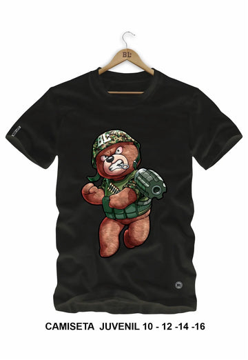 Camiseta Juvenil War Bear 